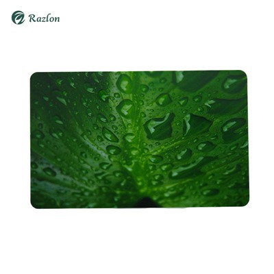 Vollständig bedruckte, umweltfreundliche Karte